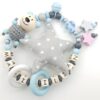 Babyrassel Modell *rosa Stern* – Bild 6