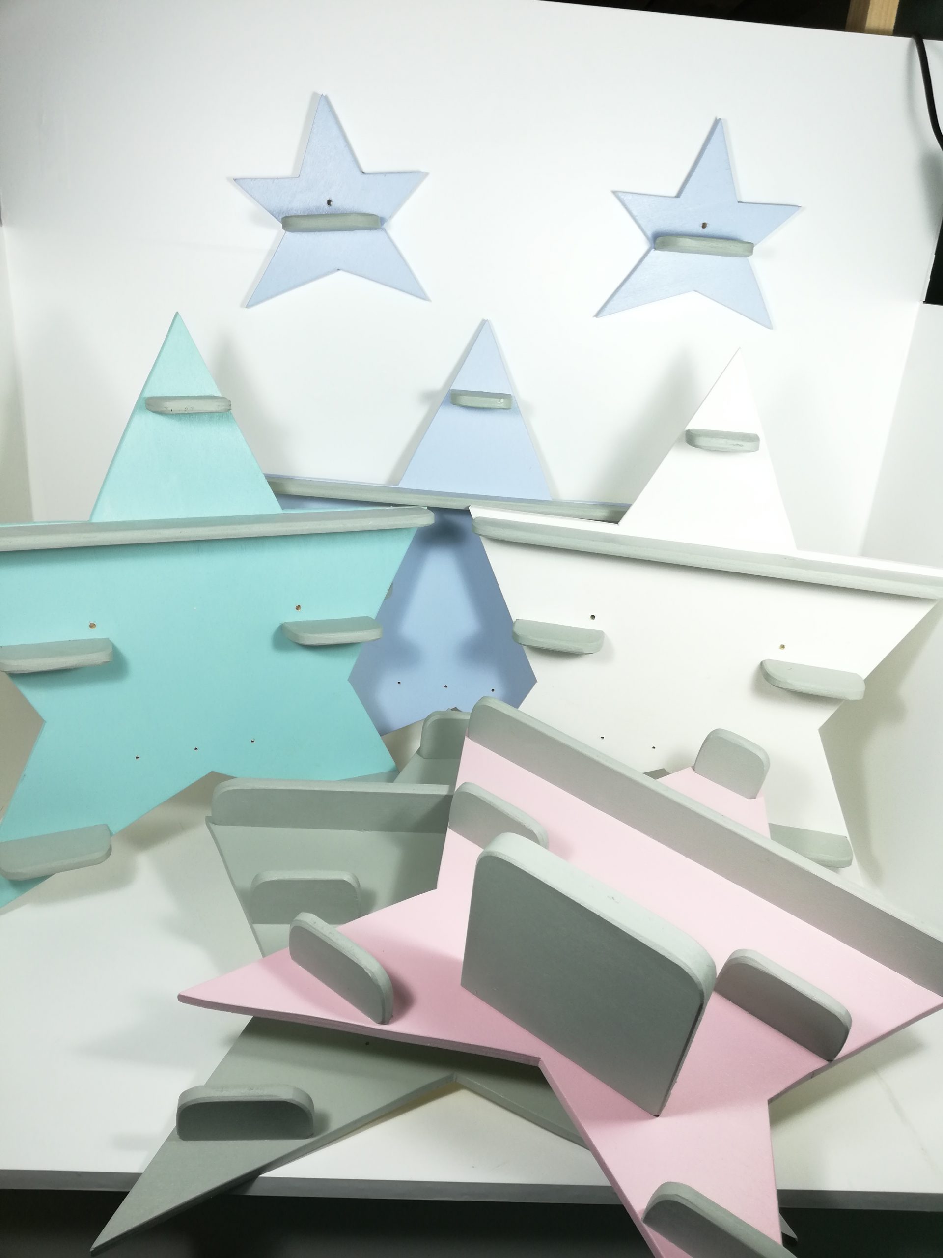 Regal ideal für die Tonie Box und die Tonie Figuren Stern Farbwahl – Bild 4