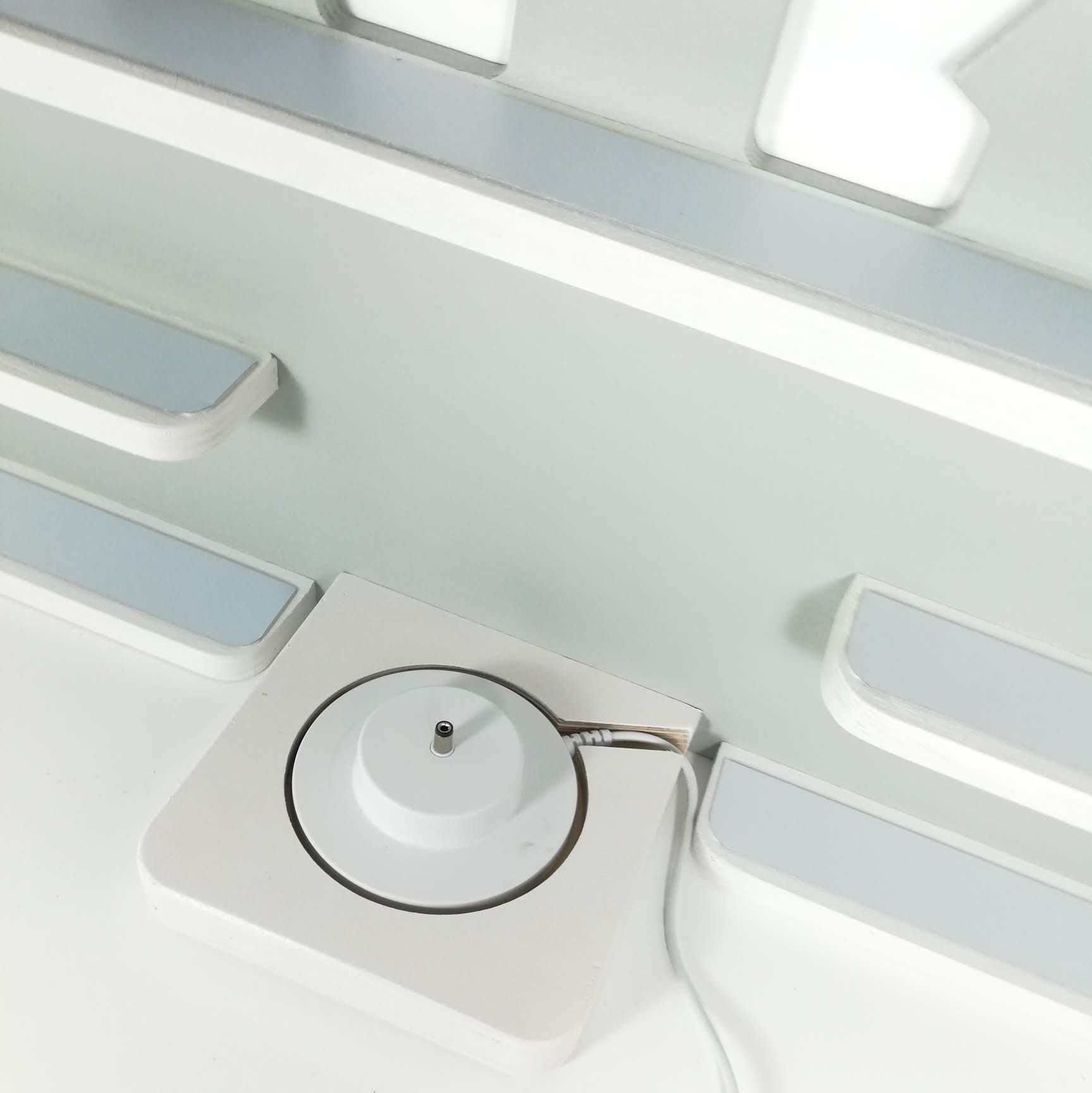 Tonie Board, Schloß in grau mit Regalfarbe nach Wahl – Bild 8