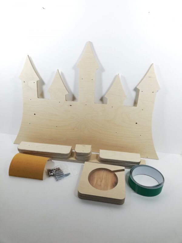 DIY Tonie Board, Schloß, ideale Aufbewahrung für Tonie Box und Tonie Figuren – Bild 4