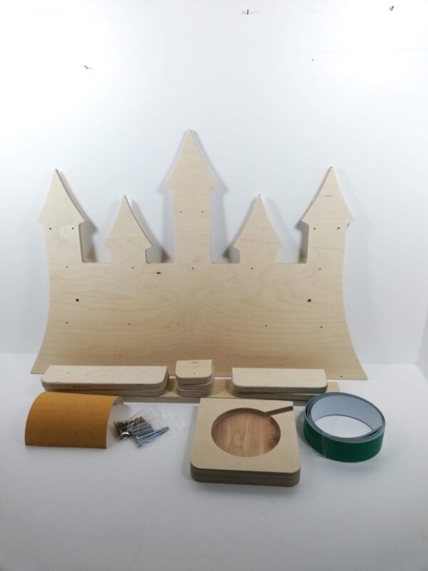 DIY Tonie Board, Schloß, ideale Aufbewahrung für Tonie Box und Tonie Figuren – Bild 3