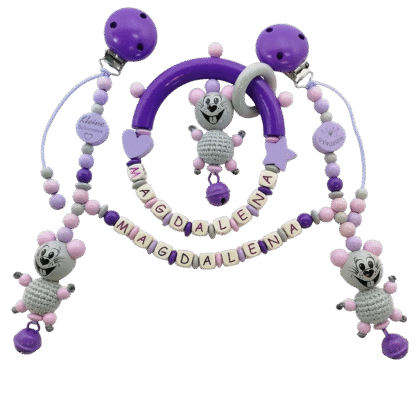 Greifling + Kinderwagenkette *Magdalena*