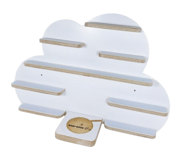 Tonie Board, Wolke in weiß mit Regalfarbe nach Wahl – Bild 4