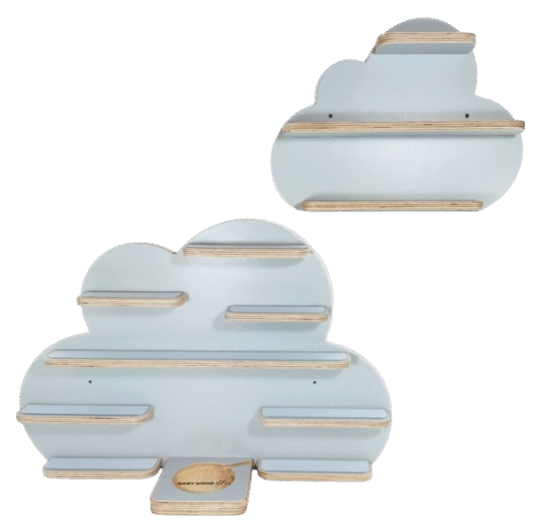 Regal ideal für die Tonie Figuren Wolkenset grau – Bild 3